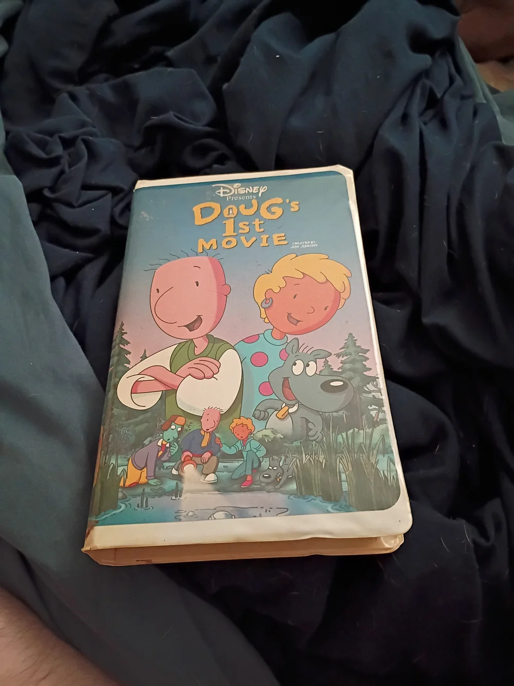 Disney Doug's 1st Movie Kids VHS - Blue Cover
